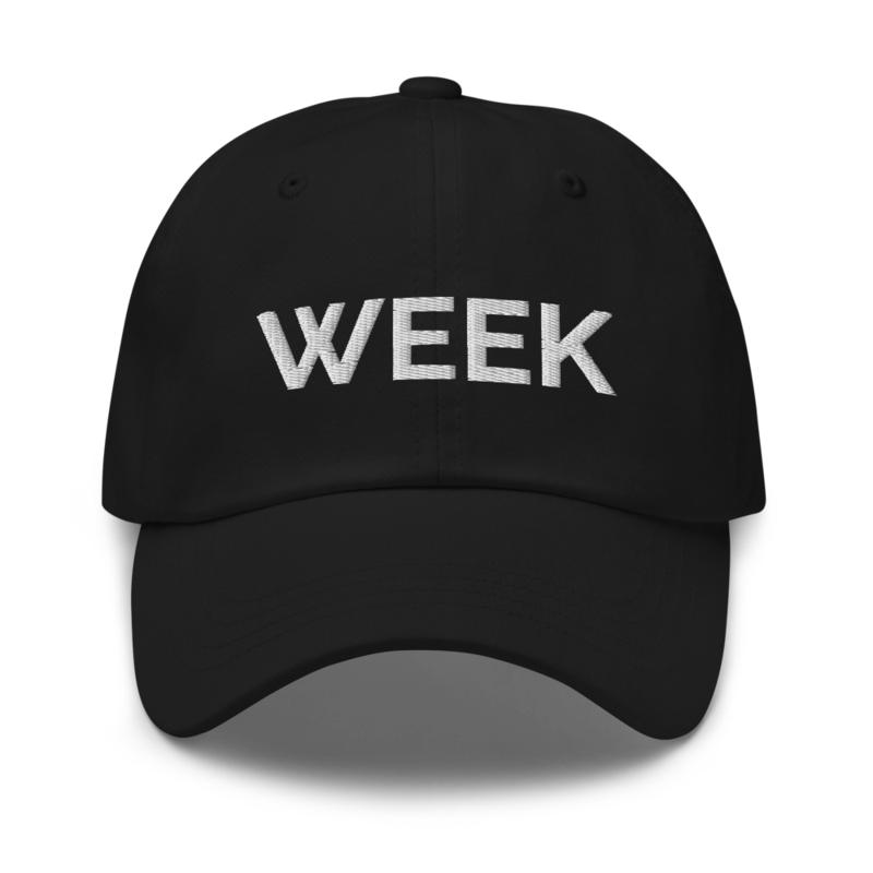 Week Hat - Black