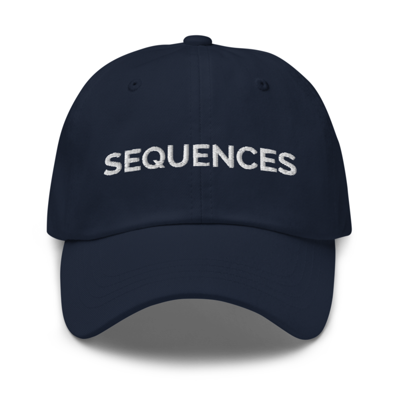 Sequences Hat - Navy