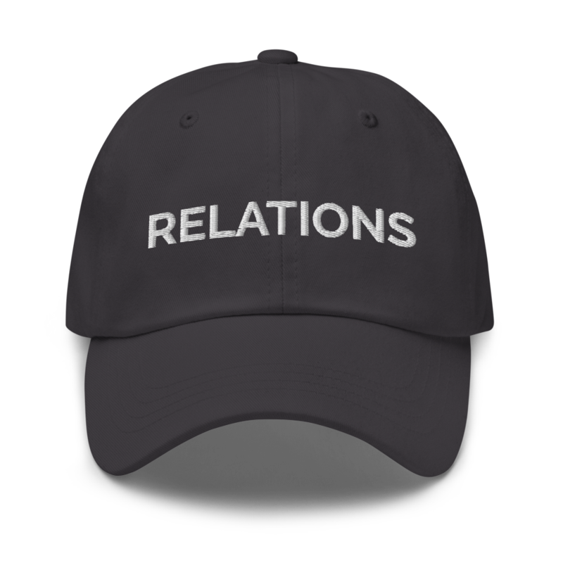 Relations Hat - Dark Grey