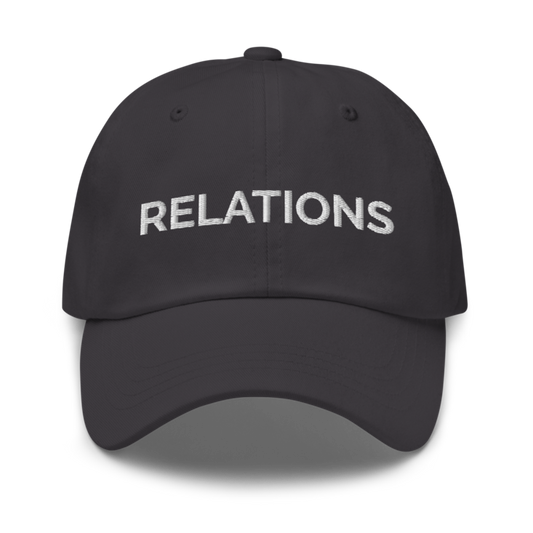 Relations Hat - Dark Grey