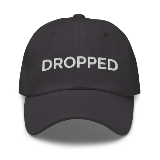 Dropped Hat - Dark Grey