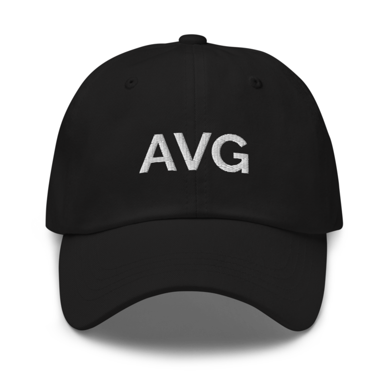 Avg Hat - Black