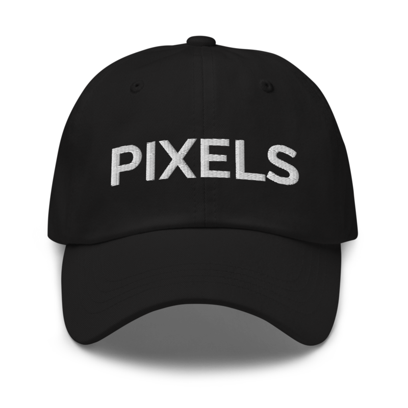 Pixels Hat - Black