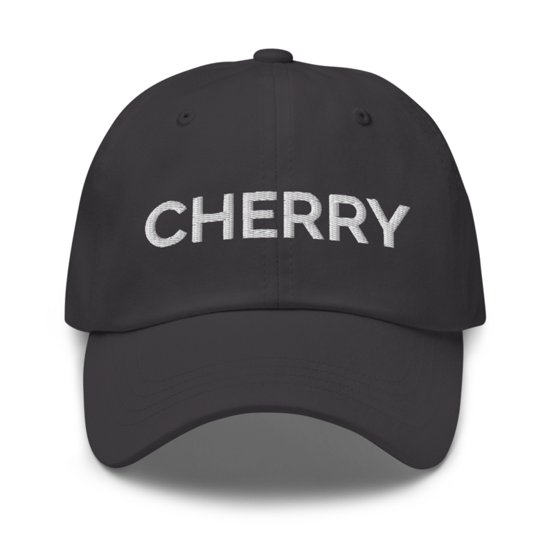 Cherry Hat - Dark Grey