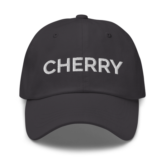Cherry Hat - Dark Grey