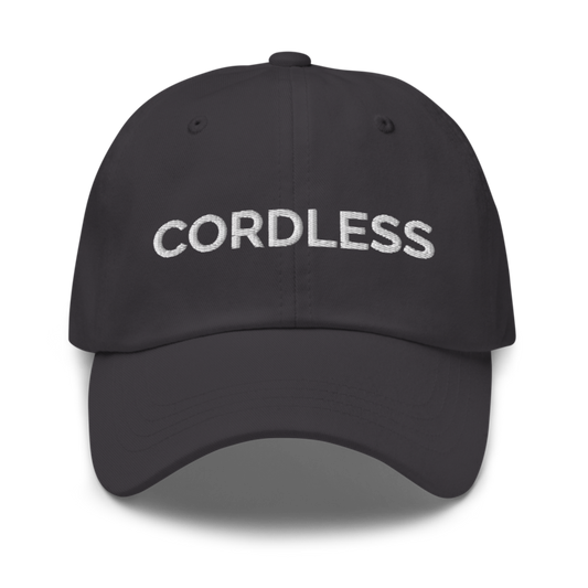 Cordless Hat - Dark Grey