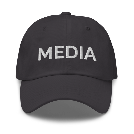 Media Hat - Dark Grey