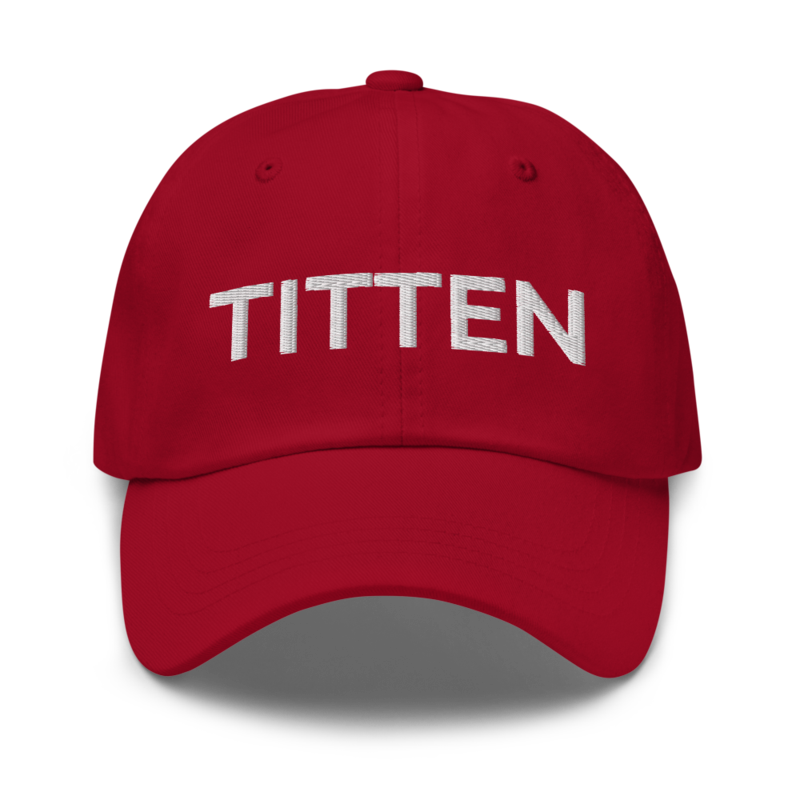 Titten Hat - Cranberry