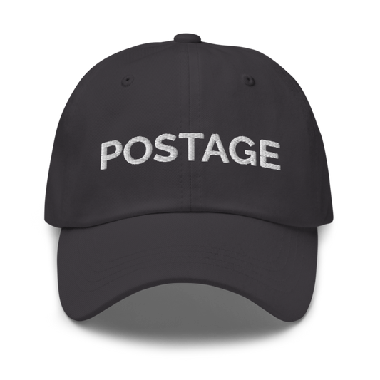 Postage Hat - Dark Grey