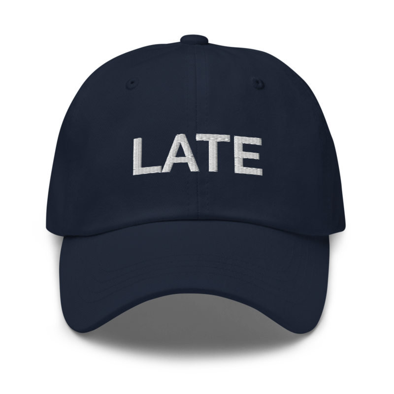 Late Hat - Navy