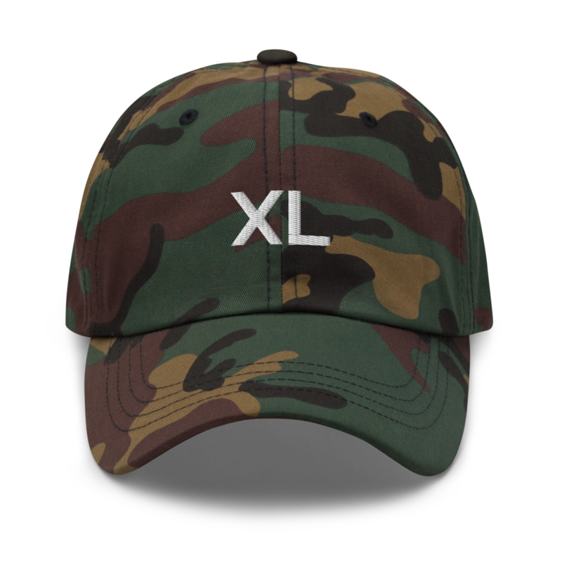 Xl Hat - Green Camo