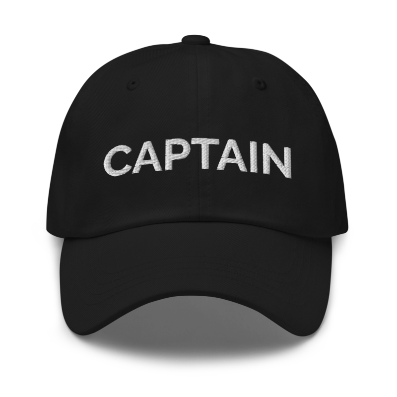 Captain Hat - Black