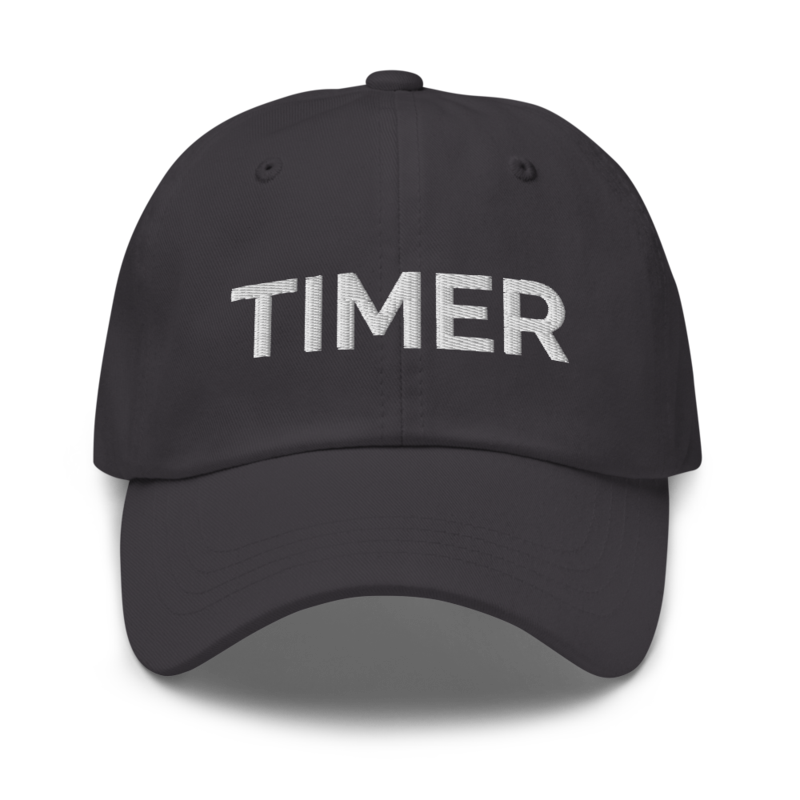 Timer Hat - Dark Grey
