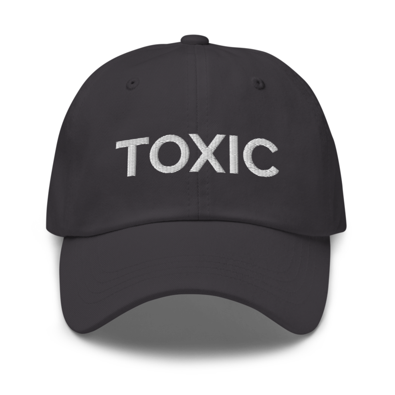 Toxic Hat - Dark Grey