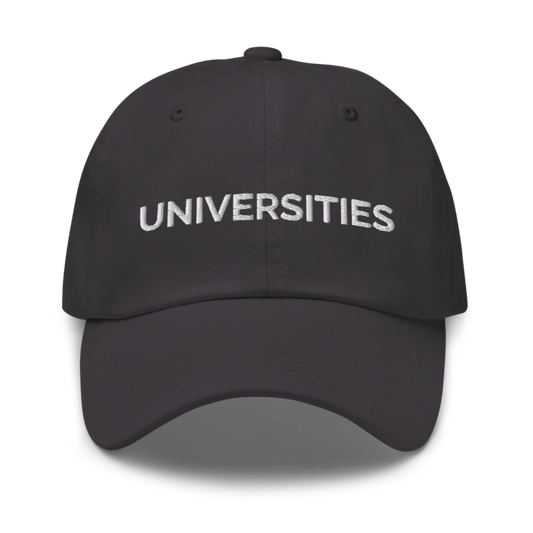 Universities Hat - Dark Grey