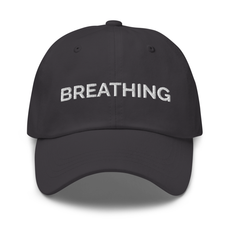 Breathing Hat - Dark Grey