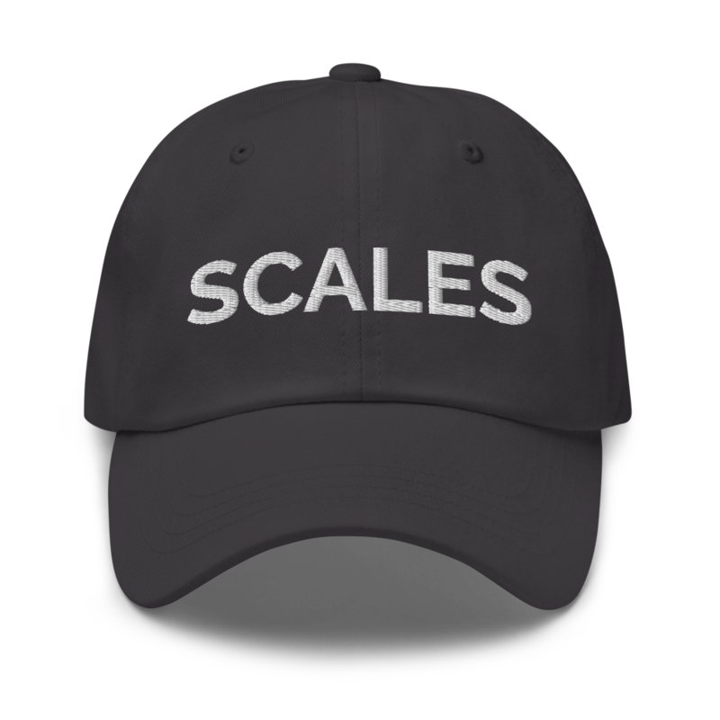 Scales Hat - Dark Grey