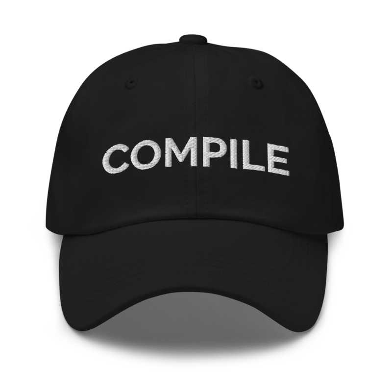 Compile Hat - Black