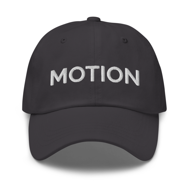 Motion Hat - Dark Grey