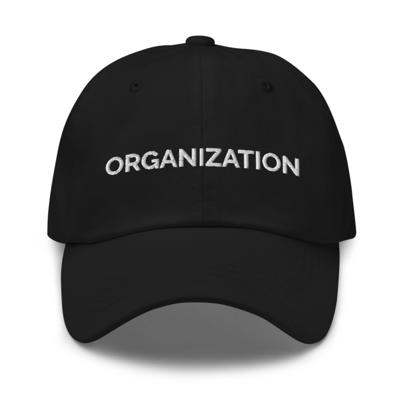 Organization Hat - Black