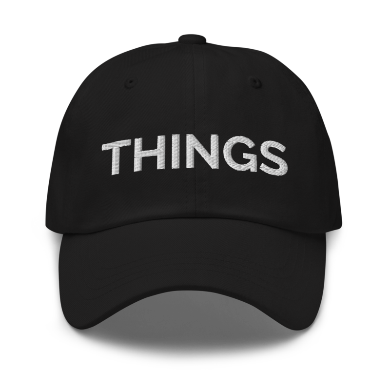 Things Hat - Black