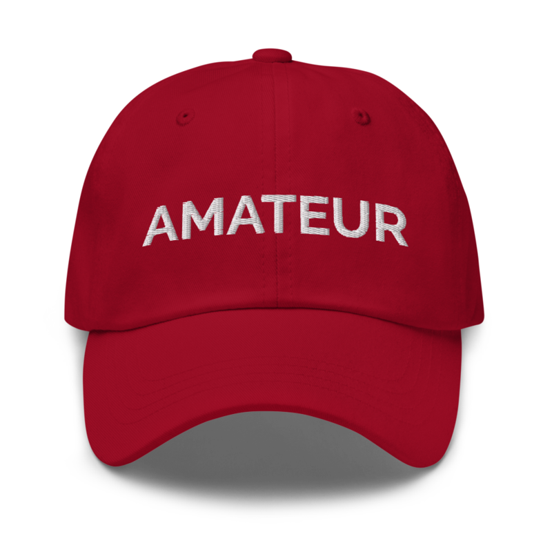 Amateur Hat - Cranberry