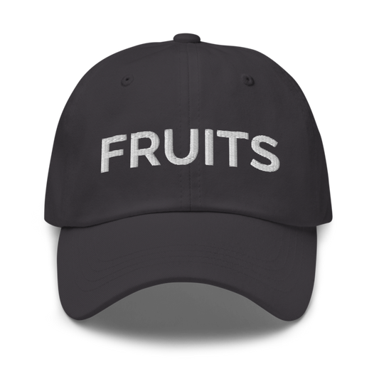 Fruits Hat - Dark Grey