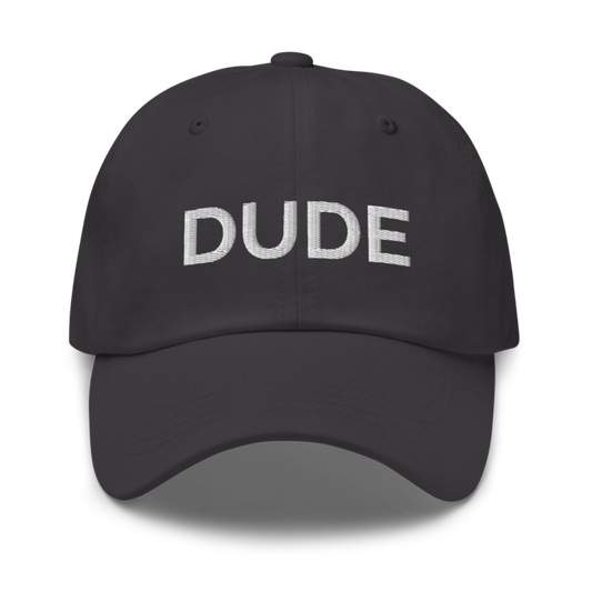 Dude Hat - Dark Grey