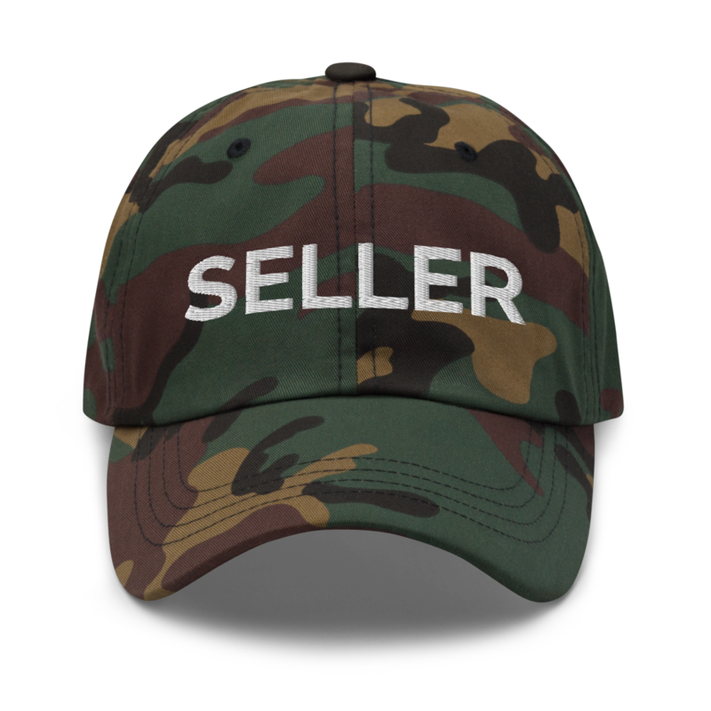 Seller Hat - Green Camo