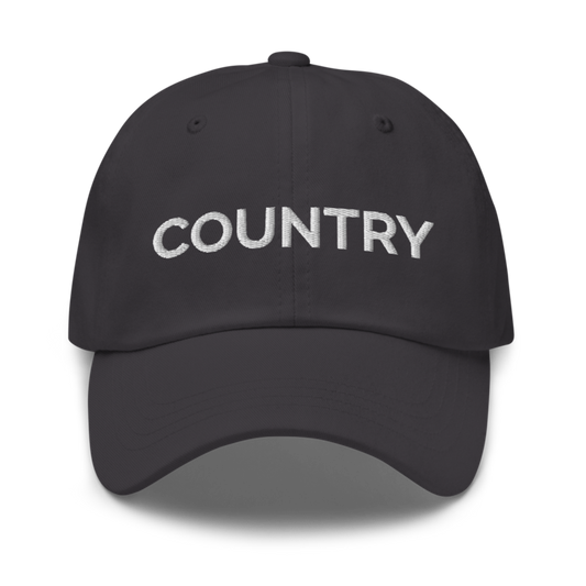 Country Hat - Dark Grey