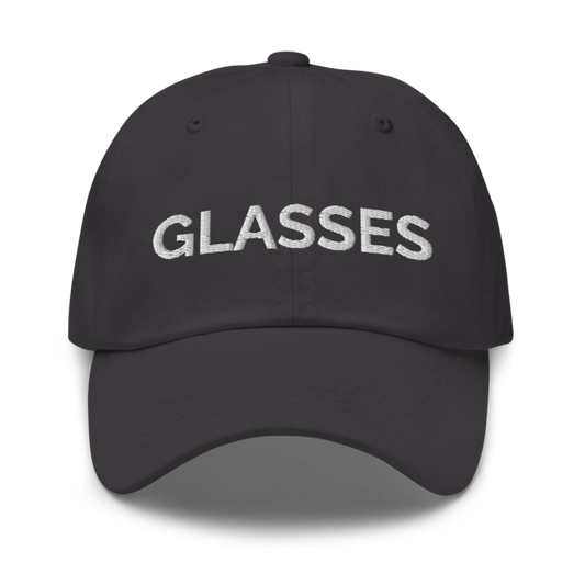 Glasses Hat - Dark Grey