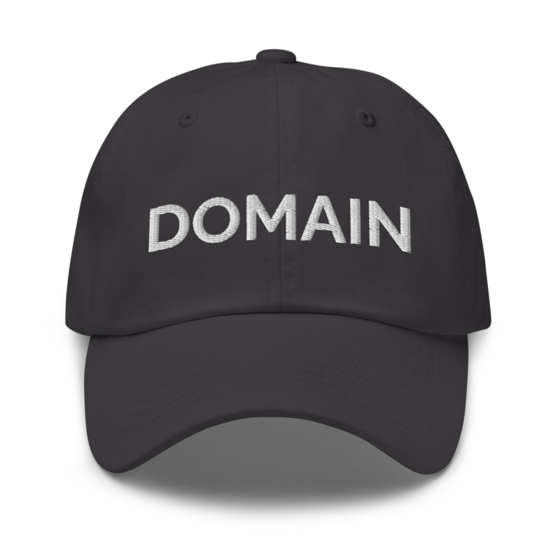 Domain Hat - Dark Grey