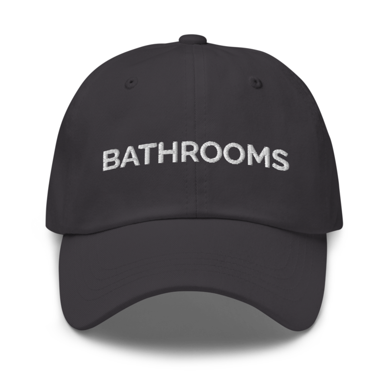 Bathrooms Hat - Dark Grey