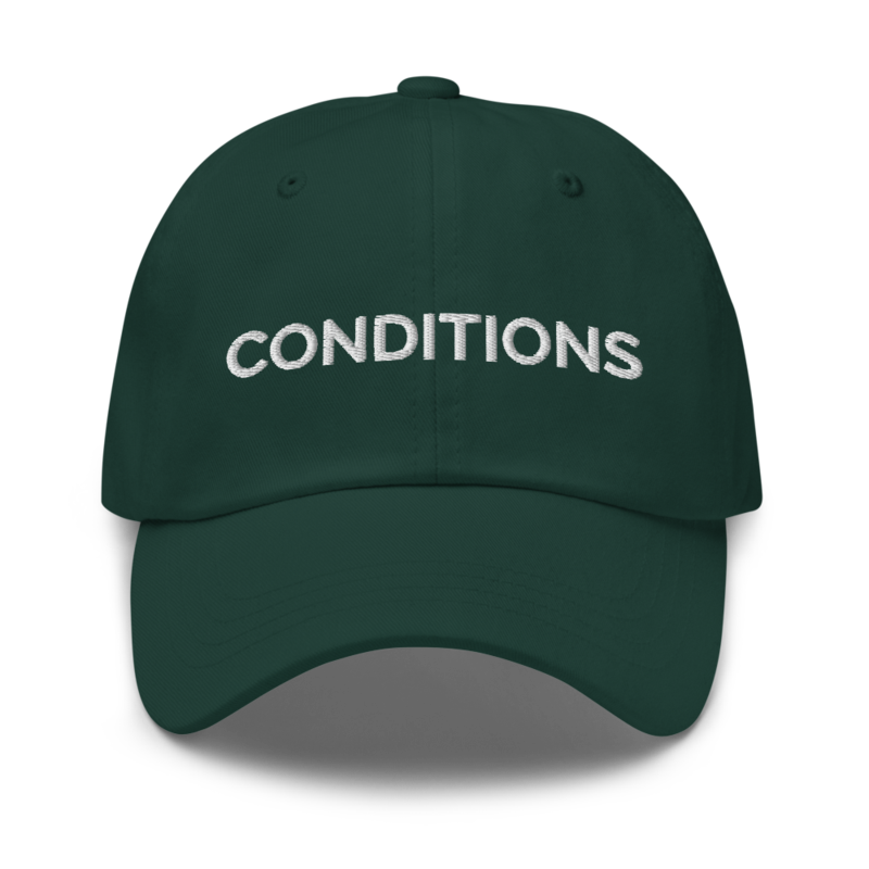 Conditions Hat - Spruce