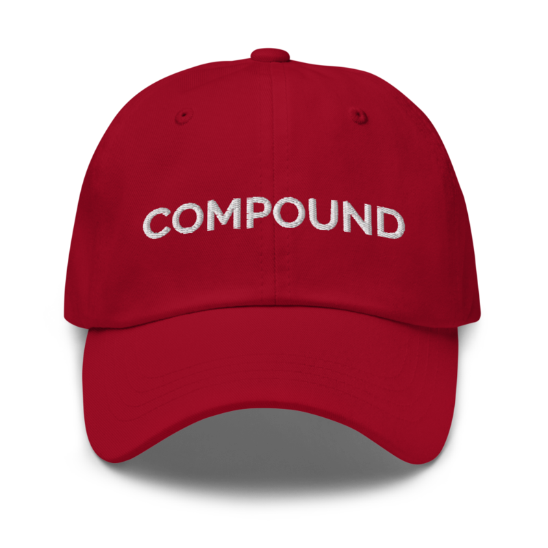 Compound Hat - Cranberry