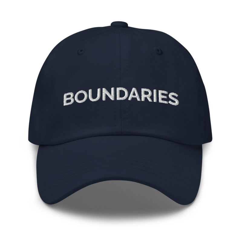 Boundaries Hat - Navy
