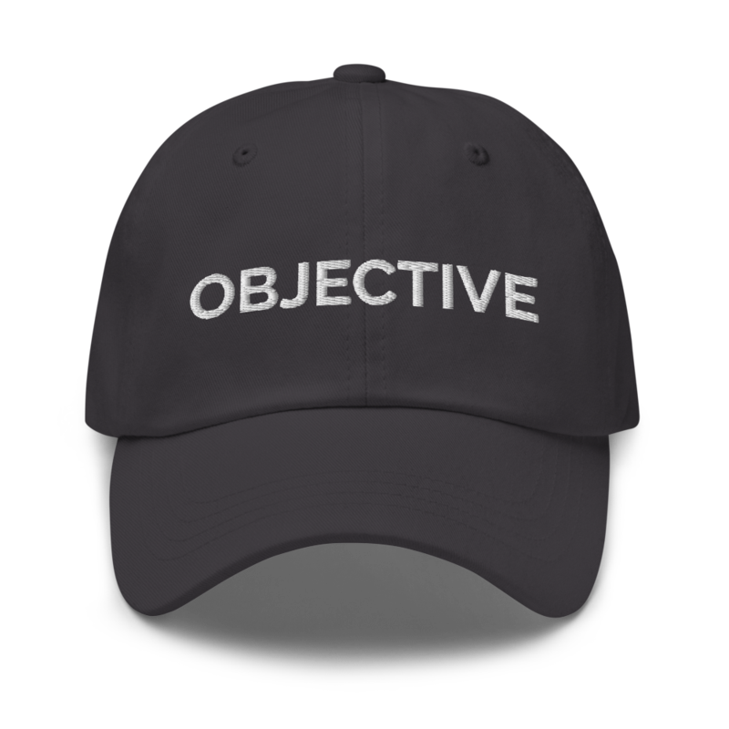 Objective Hat - Dark Grey