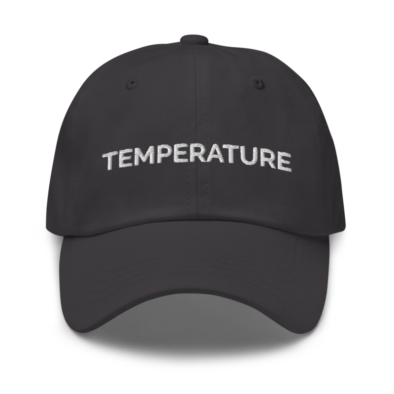 Temperature Hat - Dark Grey