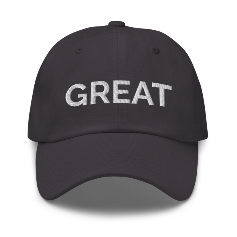 Great Hat - Dark Grey