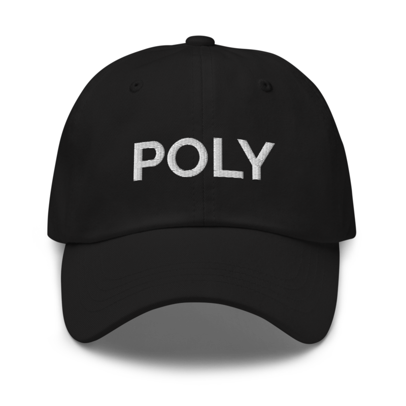 Poly Hat - Black