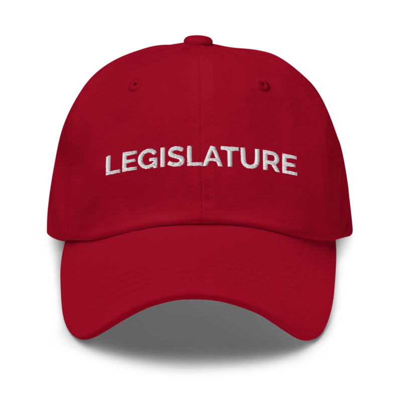 Legislature Hat - Cranberry