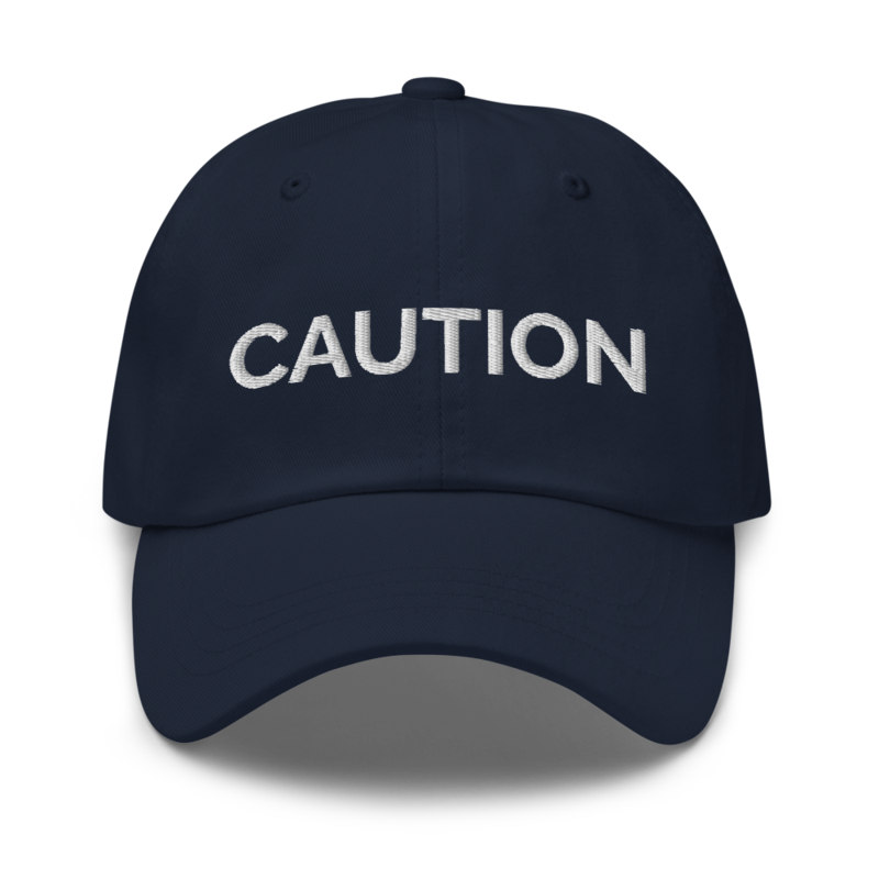 Caution Hat - Navy