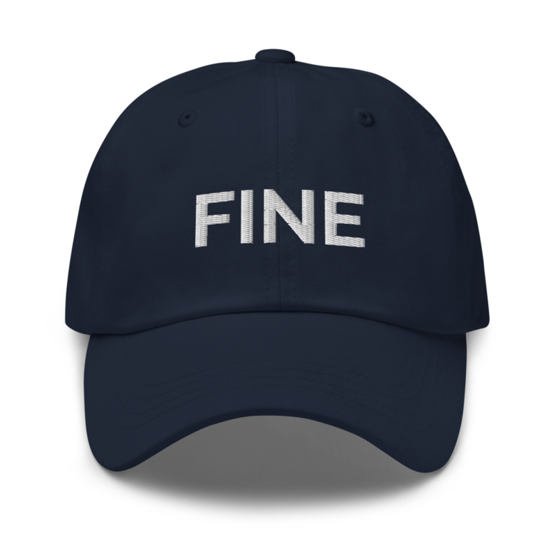 Fine Hat - Navy