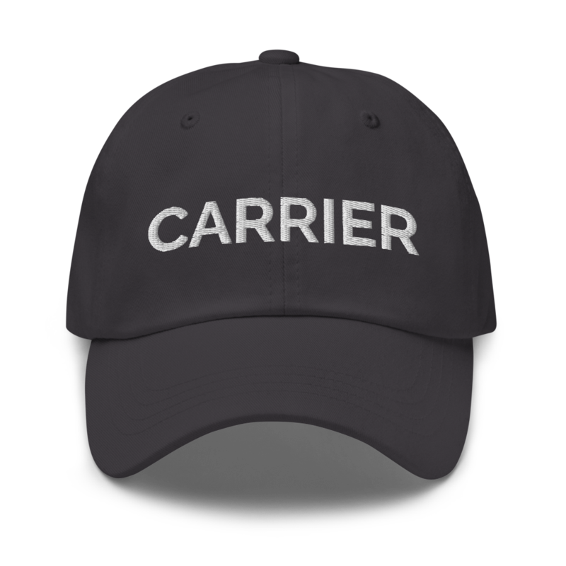 Carrier Hat - Dark Grey