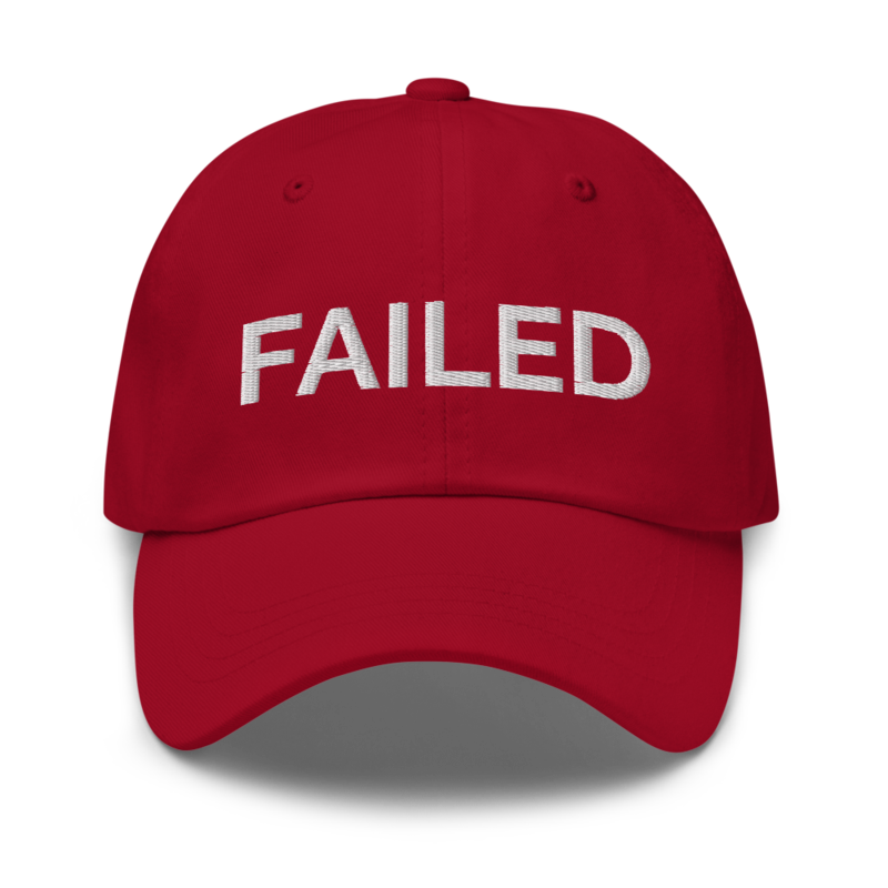Failed Hat - Cranberry