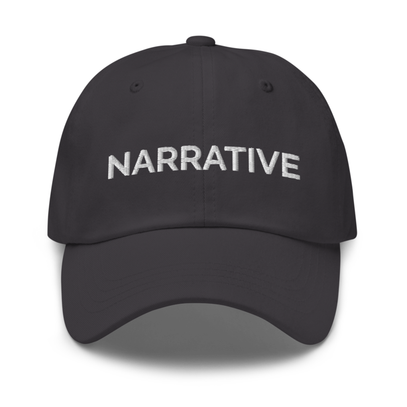 Narrative Hat - Dark Grey