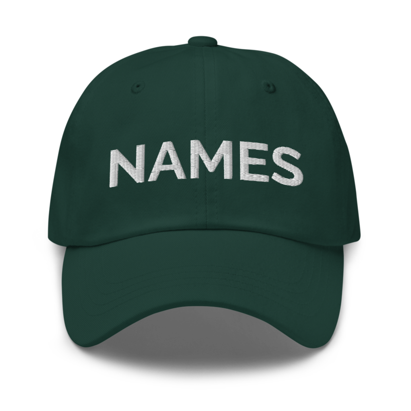 Names Hat - Spruce