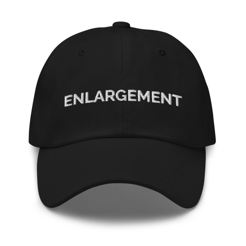 Enlargement Hat - Black