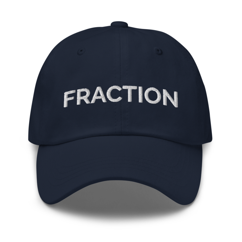 Fraction Hat - Navy