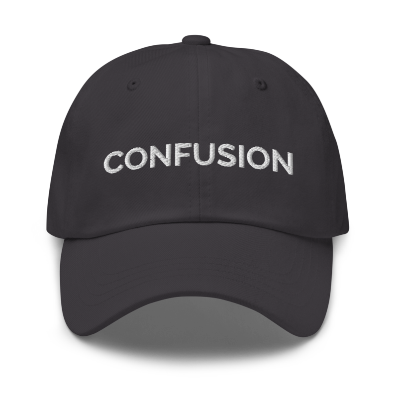 Confusion Hat - Dark Grey
